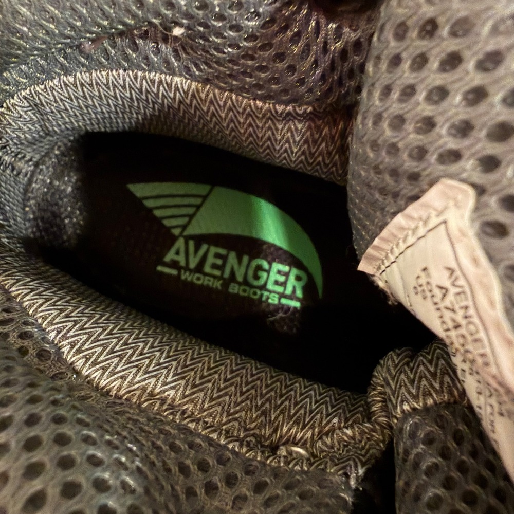 Avenger Safety Footwear A7450 Composite Toe 6" Waterproof Boot Women's‎ 6W Black - Picture 8 of 10